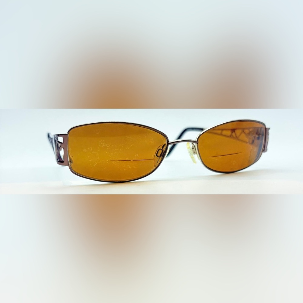 Sophia Loren M191 Bronze Oval Sunglasses Frames Only